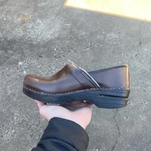 Dansko Brown Leather Shoes Women's 39